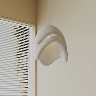 Modern chandelier 3d model