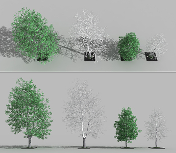 The Modern Tree 3d model