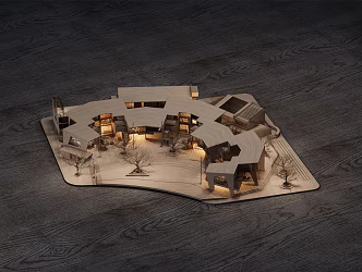 modern construction manual independent 3d model