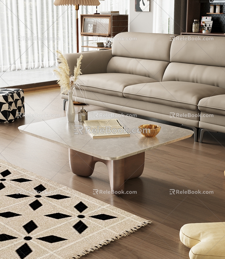 Coffee table 3d model