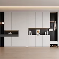 Modern shoe cabinet 3d model
