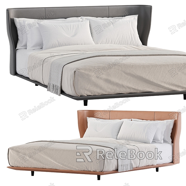 Modern Double Bed model