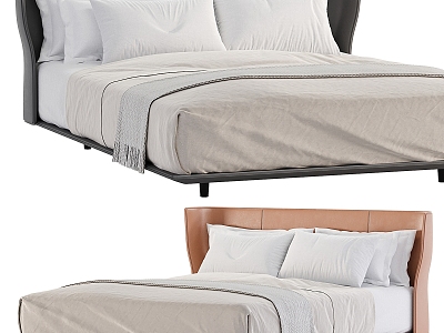 Modern Double Bed model