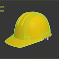 Yellow Safety Helmet High Quality Construction Work Protective Lightweight Durable Headwear
