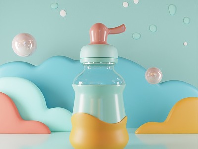 Baby Bottle Maternal and Infant Supplies model