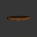 High Quality Brown Leather Belt With Metal Buckle And Classic Style Design