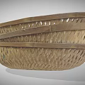 Handmade Natural Wicker Storage Baskets Stacked for Practical Household Use