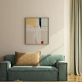 Double sofa 3d model