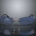 Modern Fashion Sunglasses With Metal Frame And Dark Lenses For Stylish Look