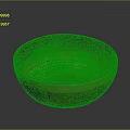 Ornate Golden Bowl With Detailed Carved Patterns For Daily Household Use