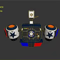 Robot Assistant Small Robot Butler Robot Butler Figure Game Figure 3d model