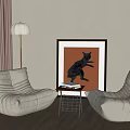 Lazy Sofa 3d model