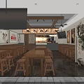 Yilong Changan Traditional Restaurant With Ancient Method Classic Flavor And Wooden Tables Glass Windows