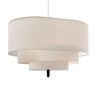 Modern Chandelier Fabric Chandelier 3d model