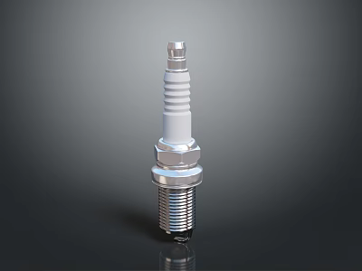 Household Spark Plug With Metal Body And Threaded Base Design For Daily Use 3d model