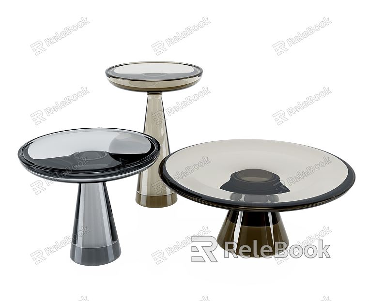 Modern corner table model