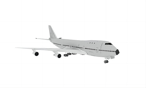 large aircraft 3d model