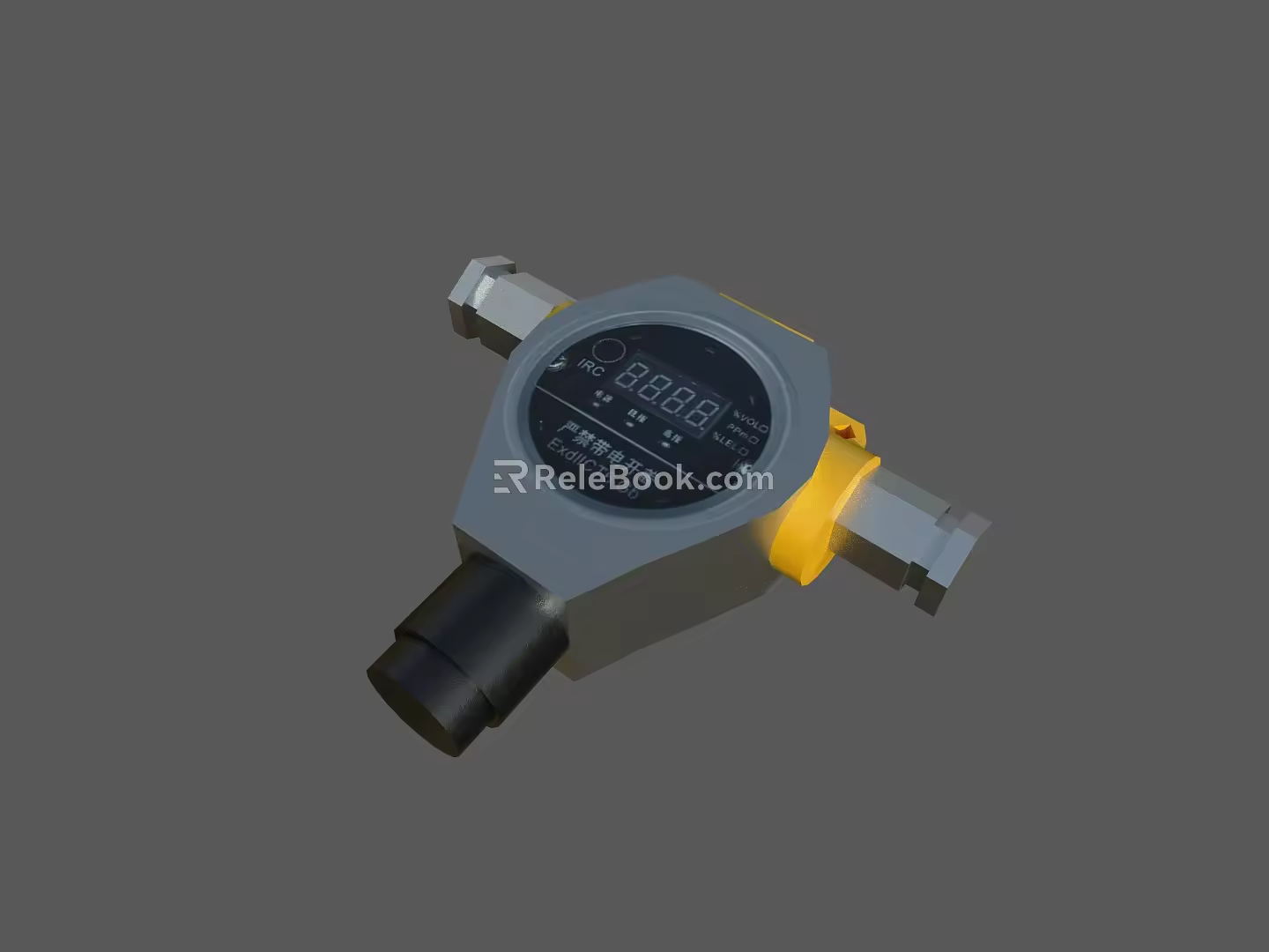 Pressure sensor pressure gauge instrument 3d model