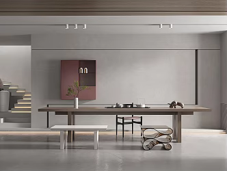 Modern Tea Room 3d model