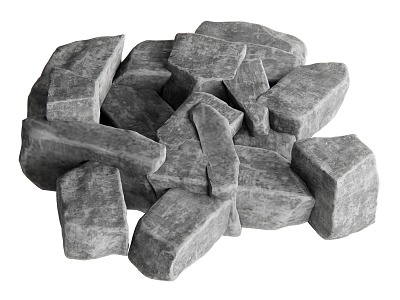 landscape stone landscape stone 3d model