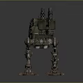 Robot Assistant Small Robot Butler Robot Butler Figure Game Figure 3d model