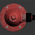 modern fire hydrant fire hydrant 3d model