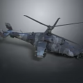 Camouflage Military Helicopter Model Supporting Aerospace And Space Missions