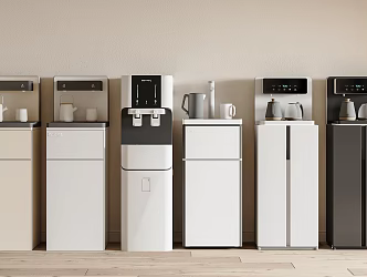 Modern Water Dispenser Tea Bar Machine Direct Water Dispenser Vertical Water Dispenser Water Purifier Cabinet Water Dispenser 3d model