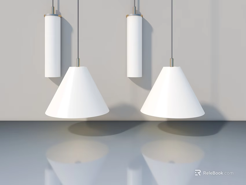 Modern White Hinged Swing Doors For Contemporary Home Interior Design Ideas 3d model