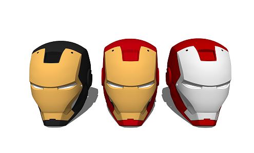 Modern Iron Man 3d model