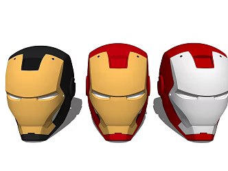 Modern Iron Man 3d model