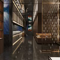 Elegant Chinese Private Dining Room Interior With Round Table Seating And Traditional Decor