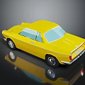 Children Playing With Bright Yellow Toy Car For Fun And Entertainment