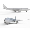 Other Airbus A330 aircraft 3d model