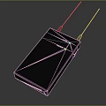 Wireless Doorbell Device With Dual Antennas And Power Online Indicator Lights