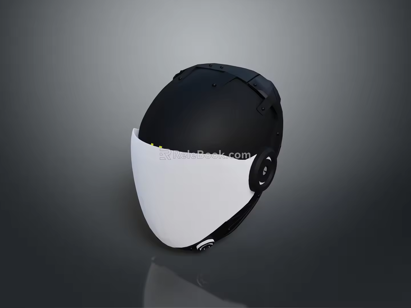 Sci-Fi Helmet Alien Helmet-Helmet High Tech Helmet Game Helmet 3d model