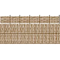 Natural Bamboo Woven Fence Design For Outdoor Garden Decoration And Privacy