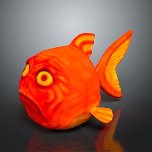 Fish Freshwater Fish Sea Fish Animal Game Animal Cartoon Animal PBR Animal Realistic Animal 3d model