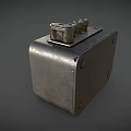 Vintage Detroit Radio with Classic Knobs and Retro Dial Design for Daily Use