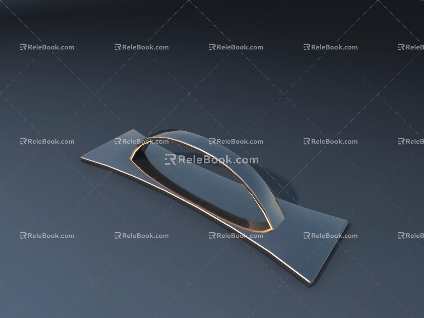 Handle door handle 3d model