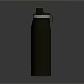 Practical Black Water Bottle With Handle VIZION Brand Durable Daily Use
