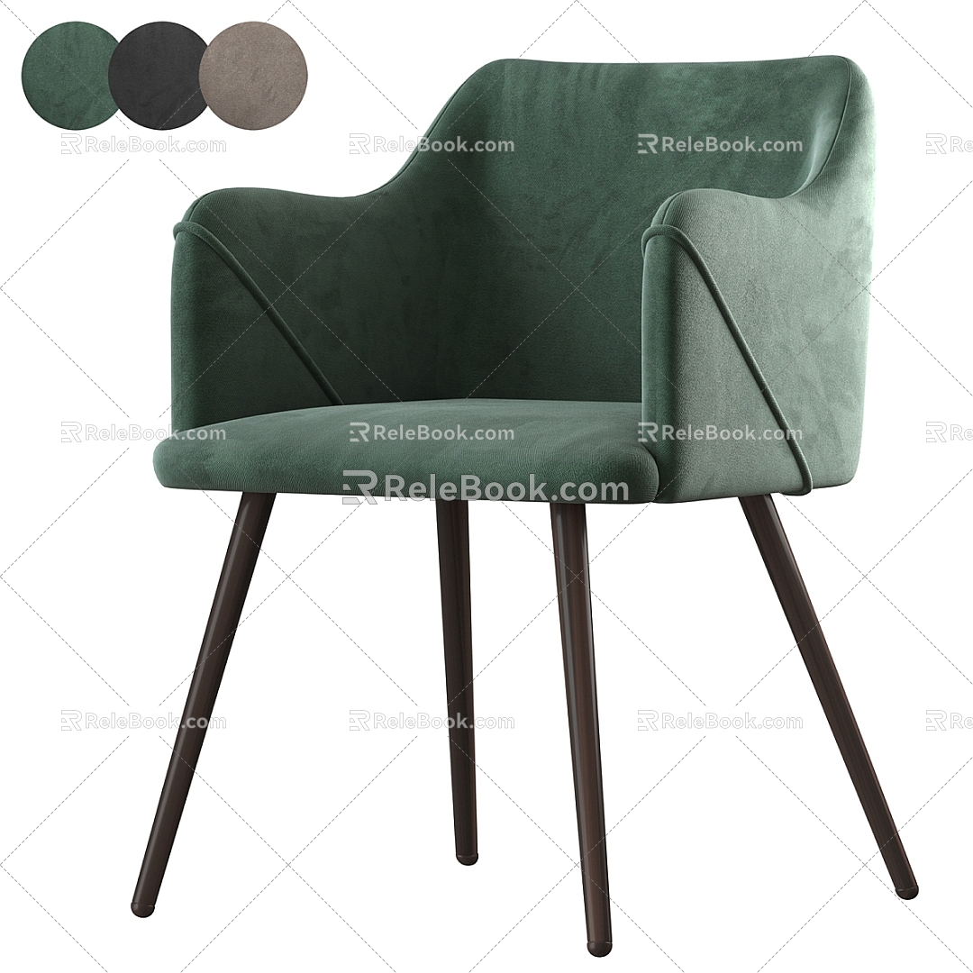 modern armchair 3d model