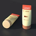Liner Baby And Kids Skincare Products In Tube Bottles For Daily Use