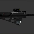 Modern Tactical Sniper Rifle With High Precision Scope And Ergonomic Grip Design