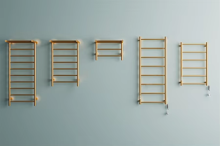 Modern towel rack 3d model
