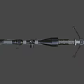 Tactical Sniper Rifle with High Power Scope Folding Bipod and Detachable Magazines