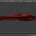 Futuristic Silver Metallic Craft With Streamlined Design Transparent Cockpit And Internal Structure
