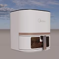 Midea White Modern Kitchen Appliance With Transparent Window For Cooking Delicious Food