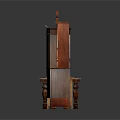 Classic Wooden Furniture Collection With Cabinet Table Drawer And Bookshelf Pieces