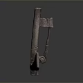 Tomahawk Axe Wooden Axe Handle Axe Mountain Axe Chopping Wood Axe Chopping Wood Axe Magic Axe 3d model